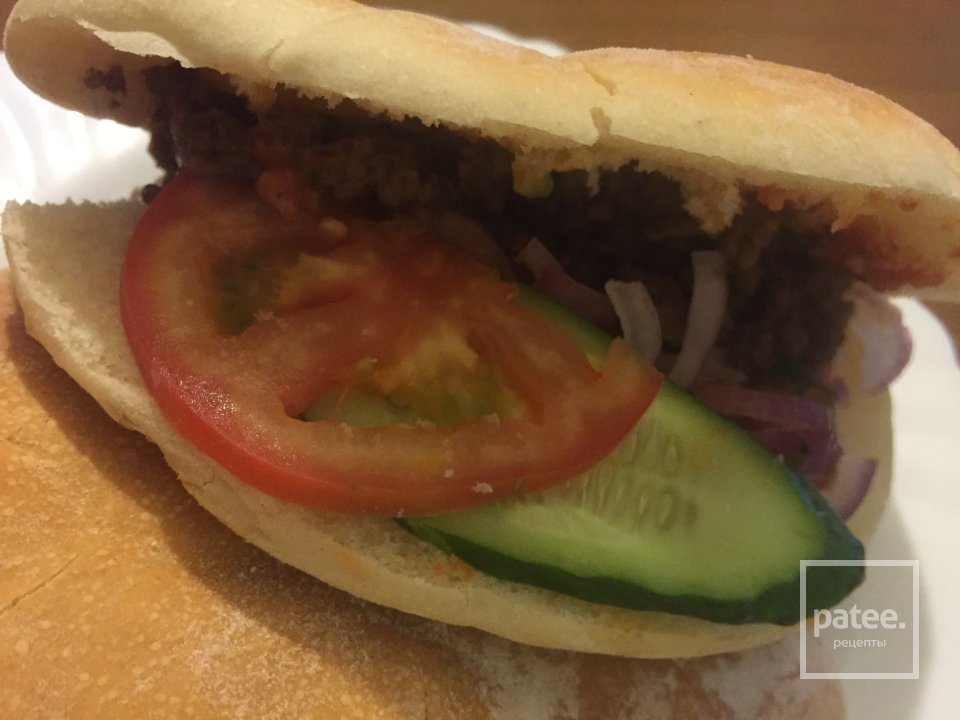 Пита с мясом и овощами - Шаг 5