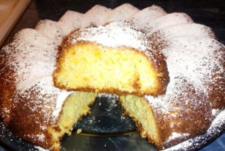 Апельсиновый кекс.