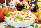 Тарт с кремом и грушей