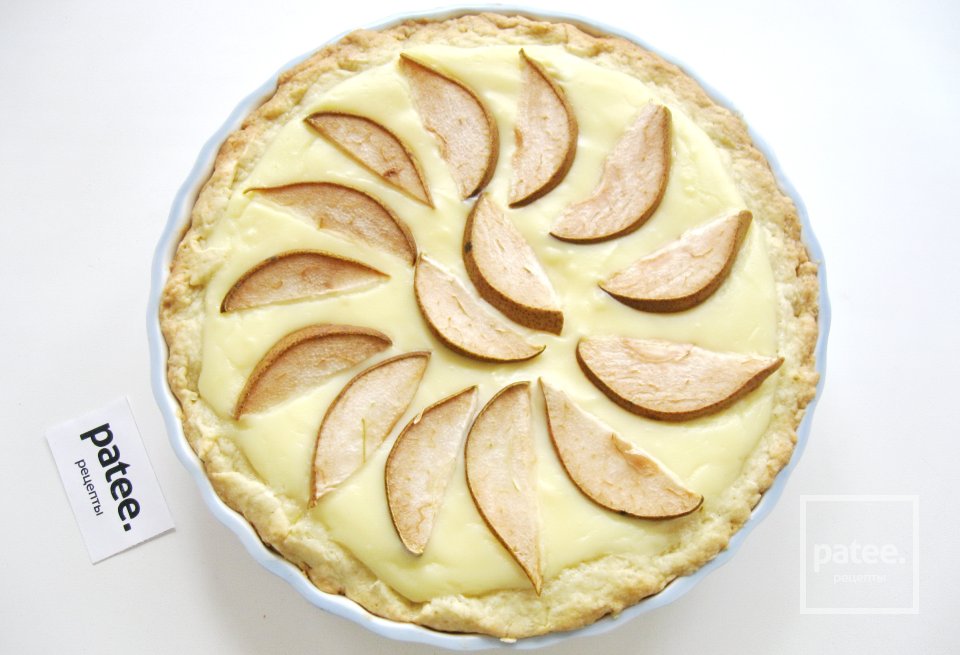 Тарт с кремом и грушей - Шаг 17
