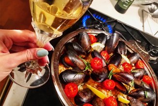 Паэлья с морепродуктами