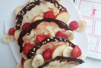 Фруктовые вафли