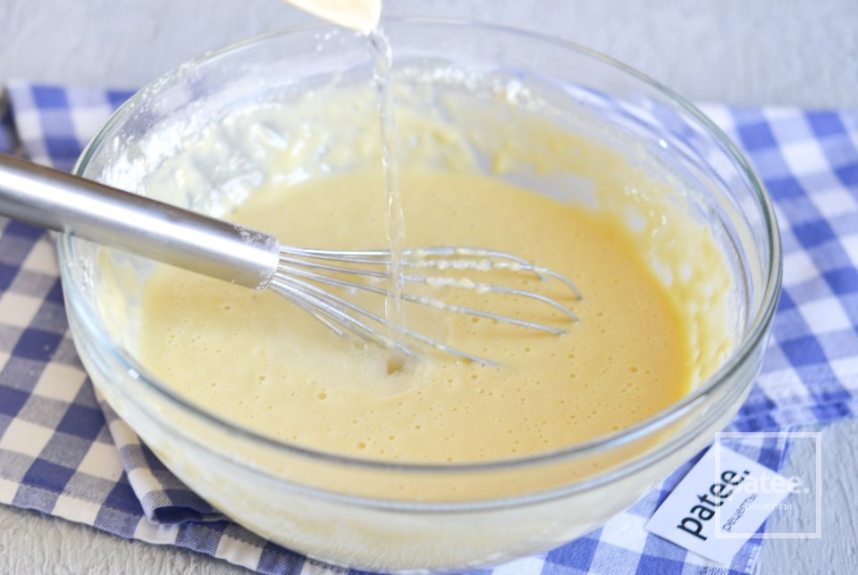 Блины с карамельными персиками - Шаг 6