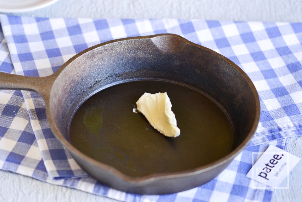 Блины с карамельными персиками - Шаг 9