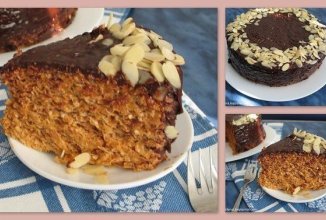 Вафельный торт со сгущенкой и шоколадом