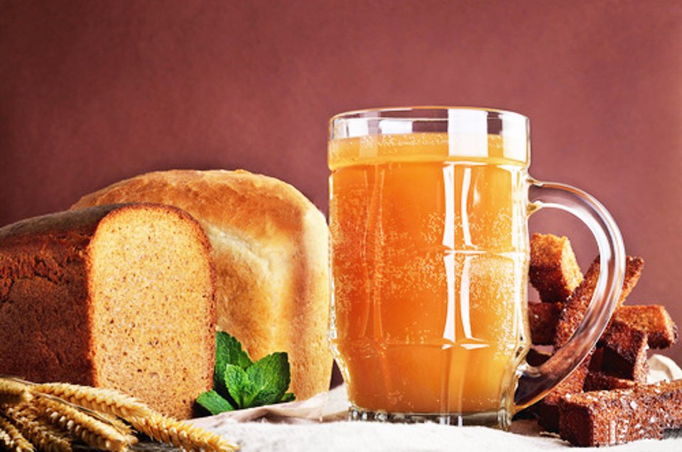 ДОМАШНИЙ КВАС - Простой и вкусный рецепт - рецепт с фотографиями ...