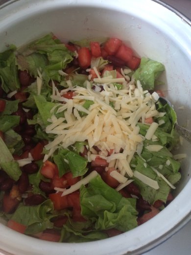 Весенний салат - Шаг 2