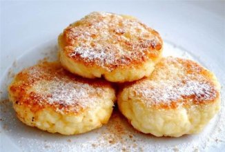 Рисовые оладьи.