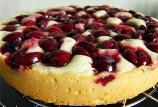 ПИРОГ С ЧЕРЕШНЕЙ 🍒