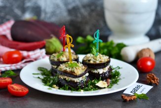 Закуска из баклажанов по-гречески