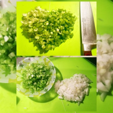 Феттучине с соусом Болоньезе.💚💛❤️ - Шаг 2