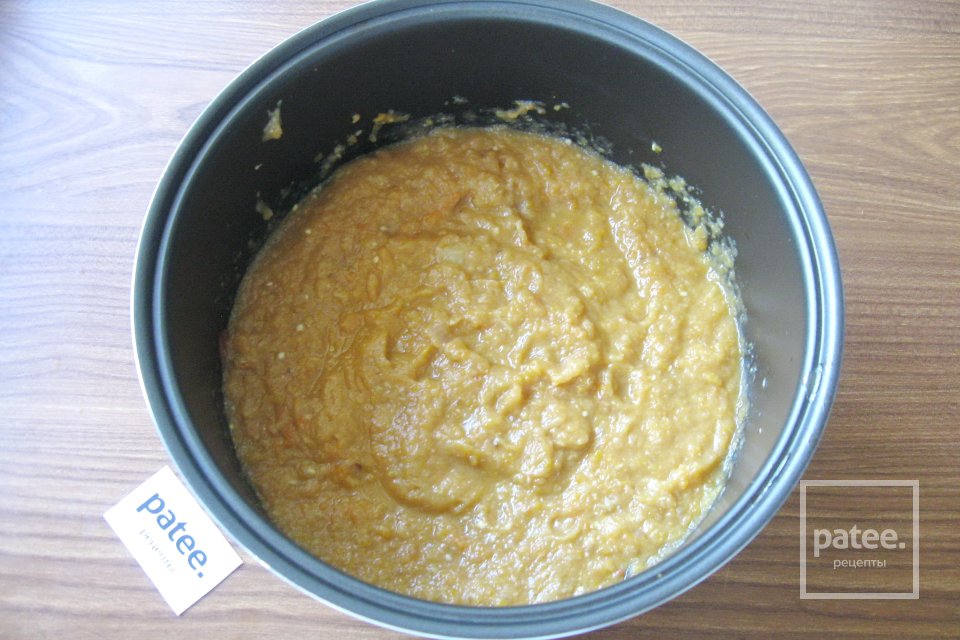 Икра из баклажанов в мультиварке на зиму - Шаг 9