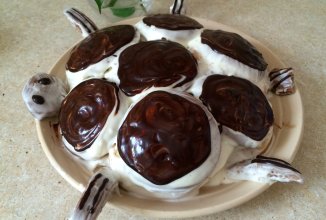 Детский торт "Черепаха".