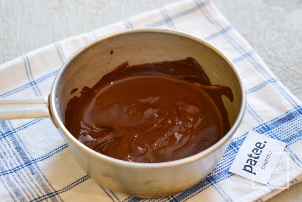 Шоколадный чизкейк без выпечки - Шаг 12