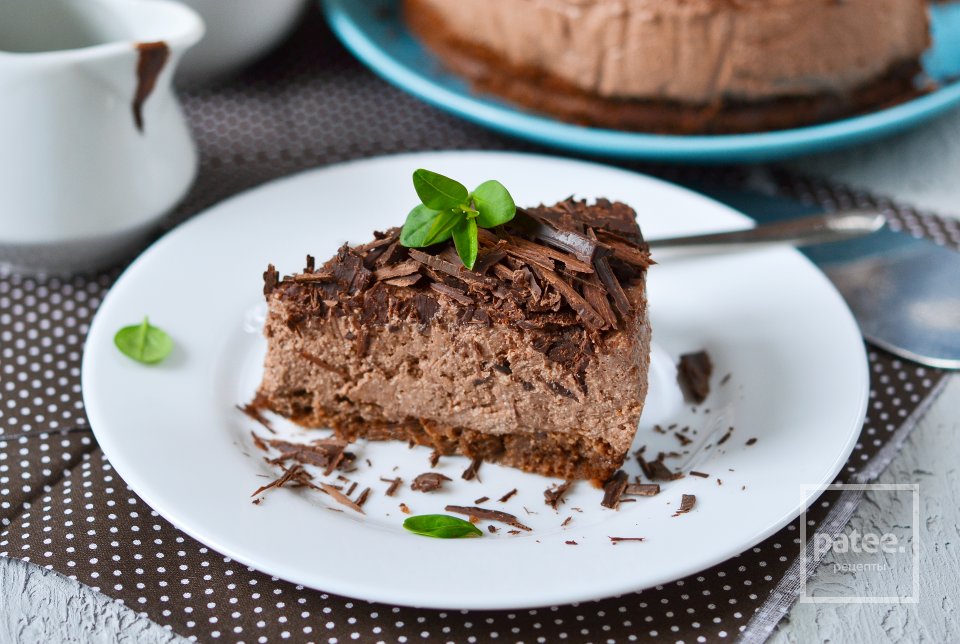 Шоколадный чизкейк без выпечки - Шаг 19