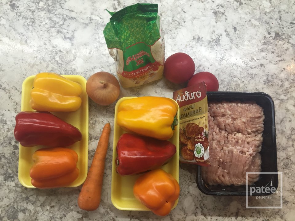 Фаршированный перец - Шаг 1