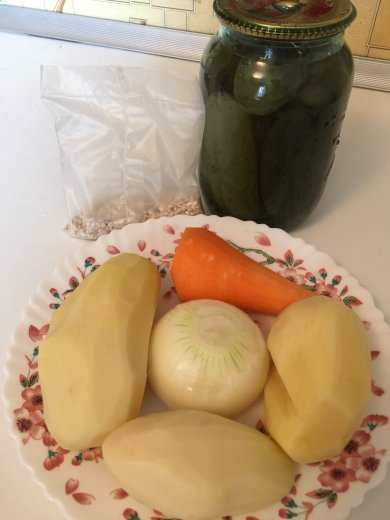 Рассольник - Шаг 1