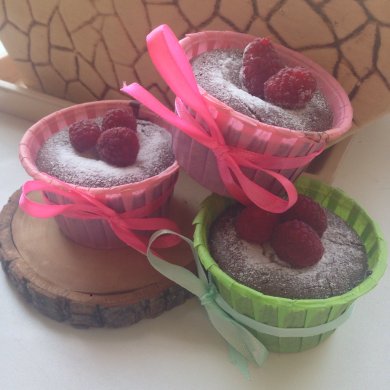 Шоколадный фондан - Шаг 1