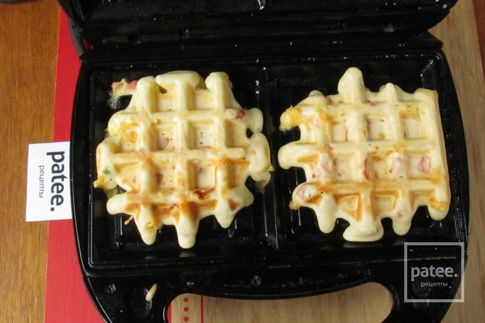 Вафли со вкусом пиццы - Шаг 15