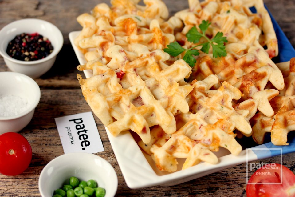 Вафли со вкусом пиццы - Шаг 17