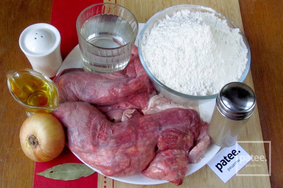 Вареники со свиным лёгким - Шаг 1