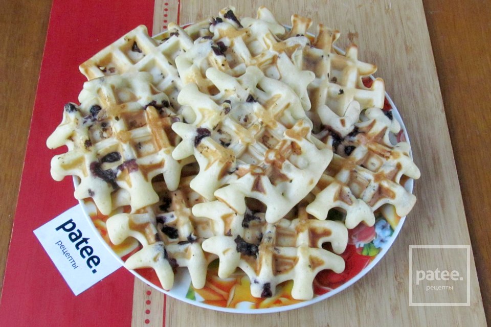 Вафли с черникой - Шаг 12