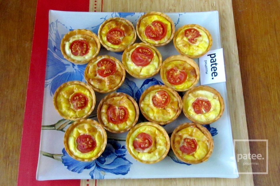 Тарталетки с сыром и помидорами - Шаг 10