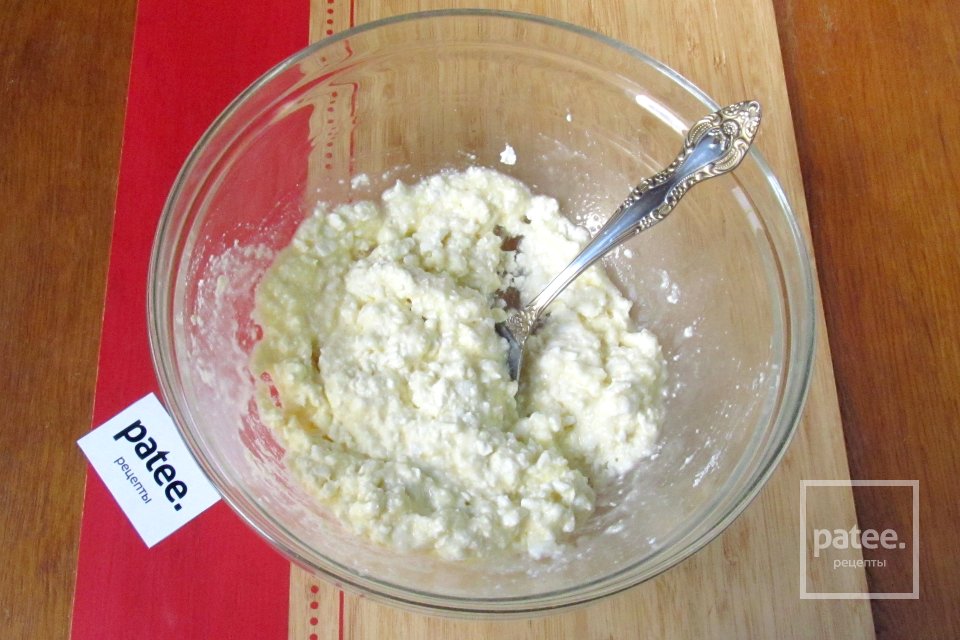 Творожные кексы с базиликом - Шаг 4