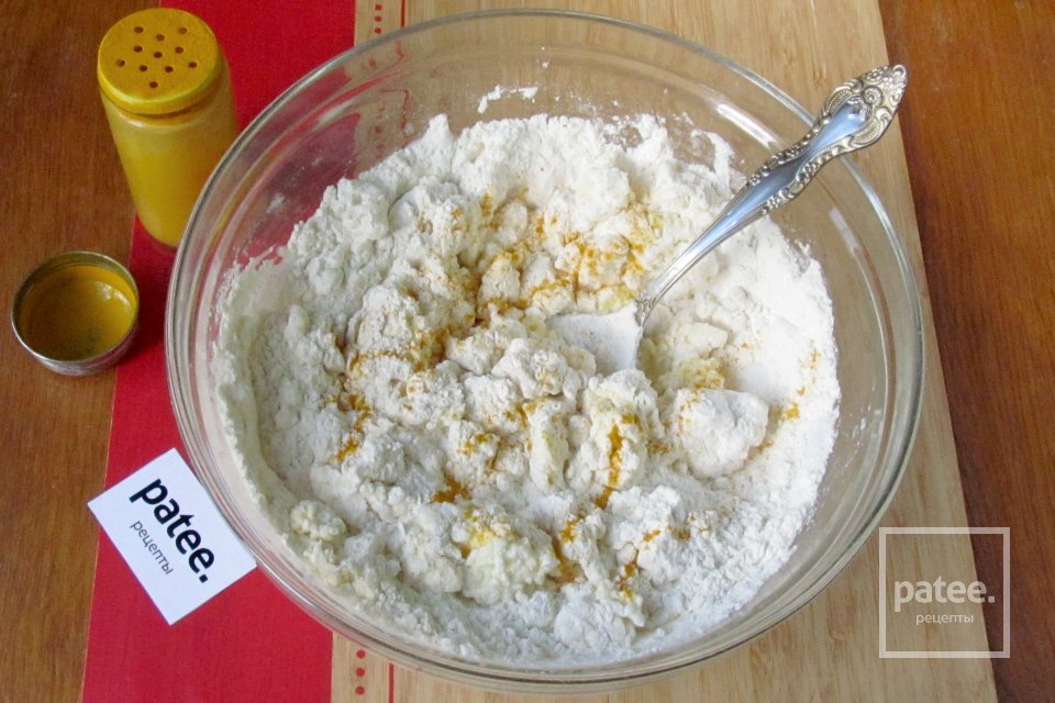 Творожные кексы с базиликом - Шаг 7