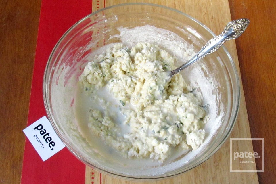Творожные кексы с базиликом - Шаг 10