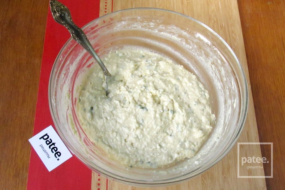 Творожные кексы с базиликом - Шаг 12