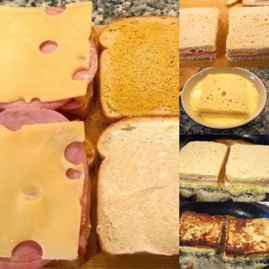 СЕНДВИЧ "МОНТЕ КРИСТО" - Шаг 1