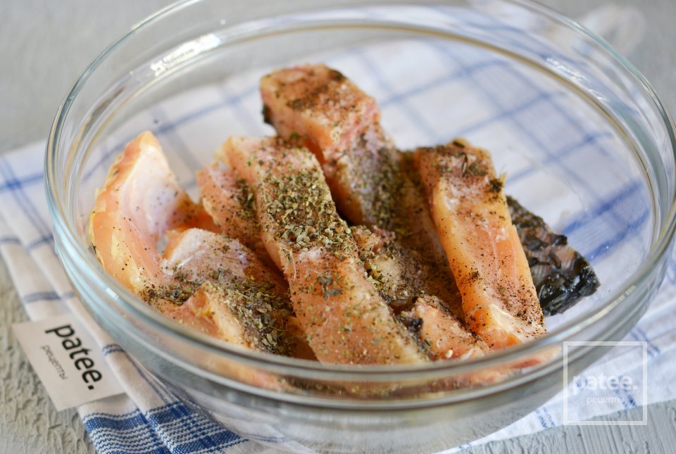 Карп запеченный с грибами - Шаг 4