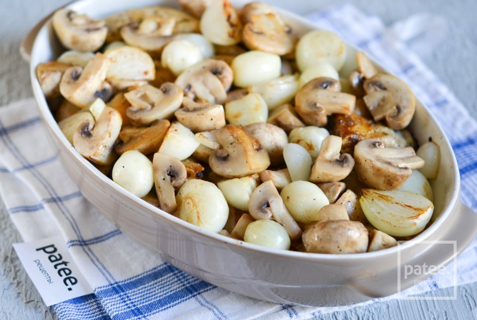 Карп запеченный с грибами - Шаг 11