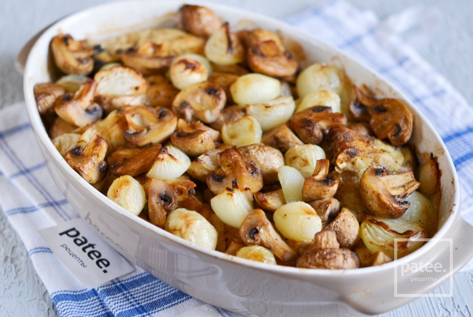 Карп запеченный с грибами - Шаг 12