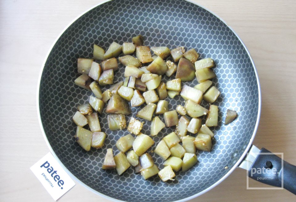 Салат из баклажана с помидором - Шаг 4