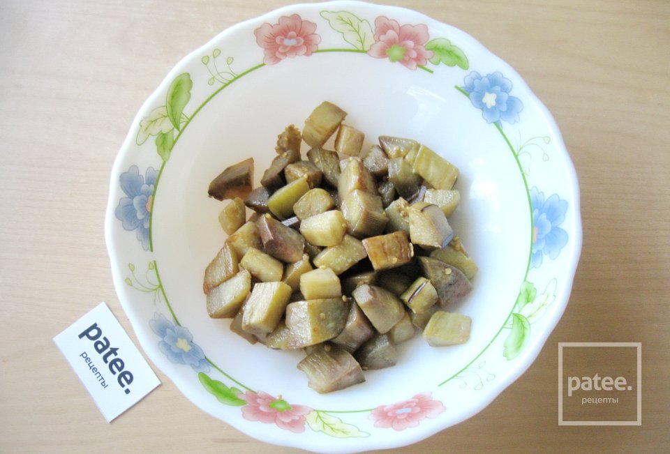 Салат из баклажана с помидором - Шаг 5