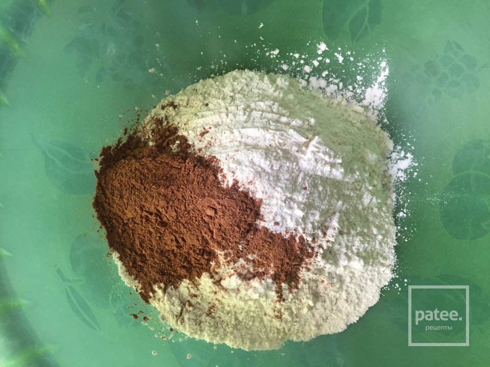 Шоколадный кекс без яиц! - Шаг 1