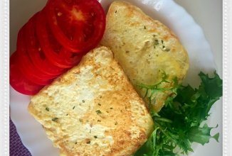 Тост в омлете . Быстрый завтрак