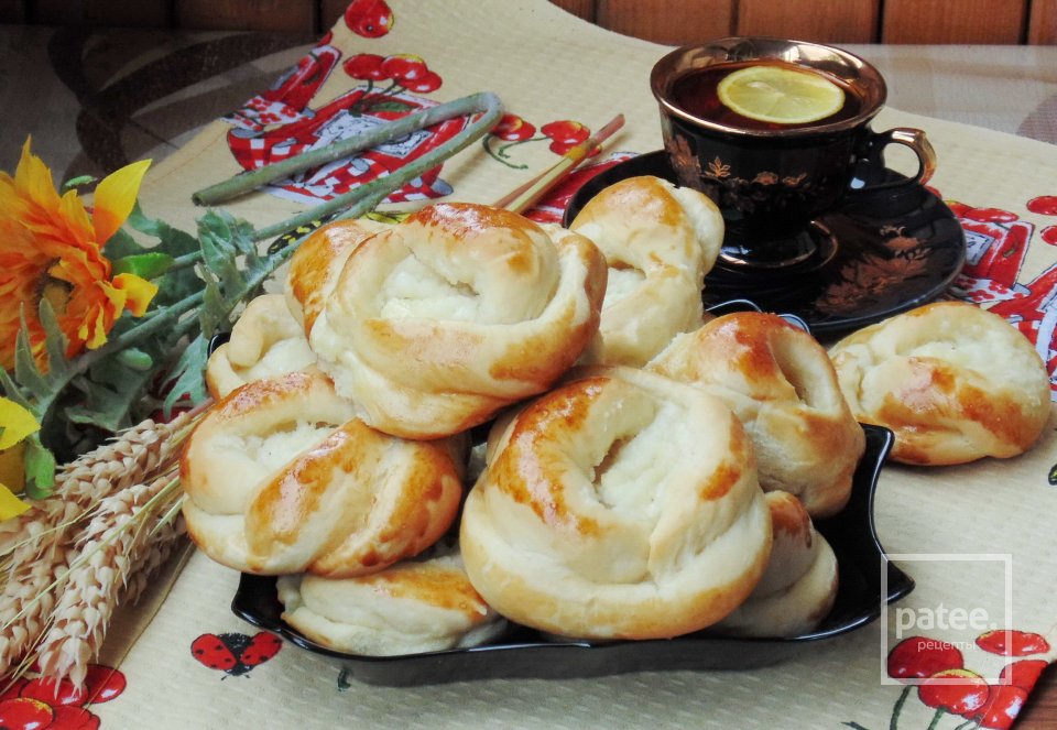 Булочки с творогом - Шаг 13