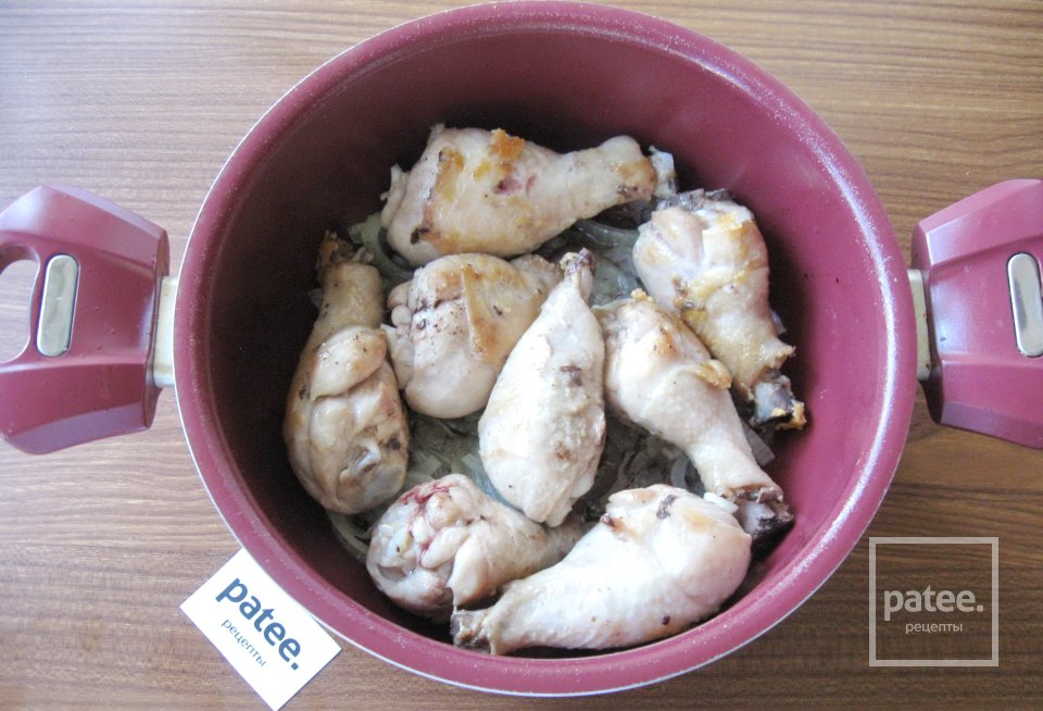 Куриные голени с овощами - Шаг 5
