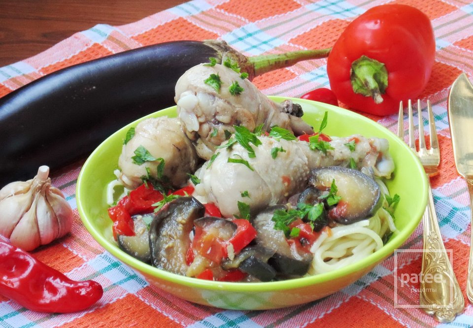 Куриные голени с овощами - Шаг 16