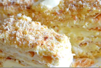 Торт быстрый Наполеон