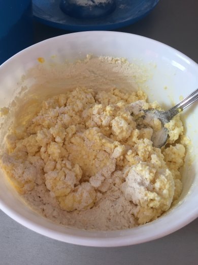 Ленивые вареники. - Шаг 1