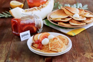 Оладьи с дыней