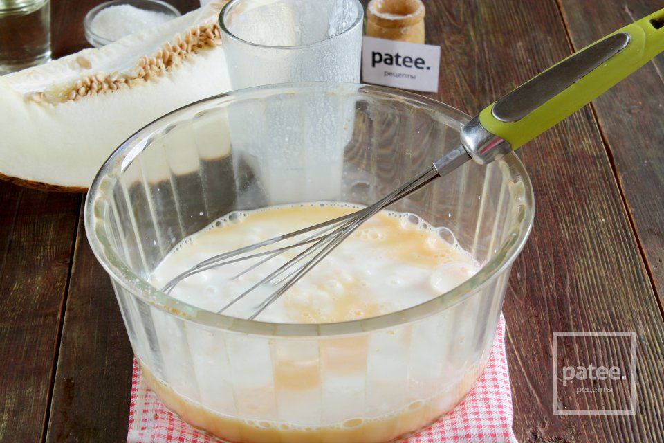 Оладьи с дыней - Шаг 3