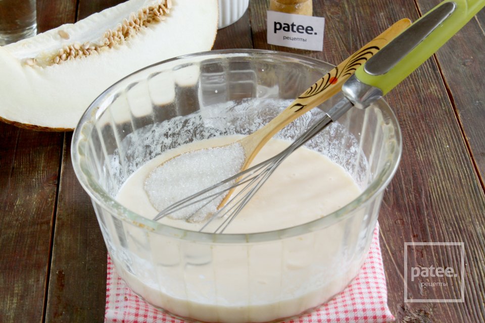 Оладьи с дыней - Шаг 4