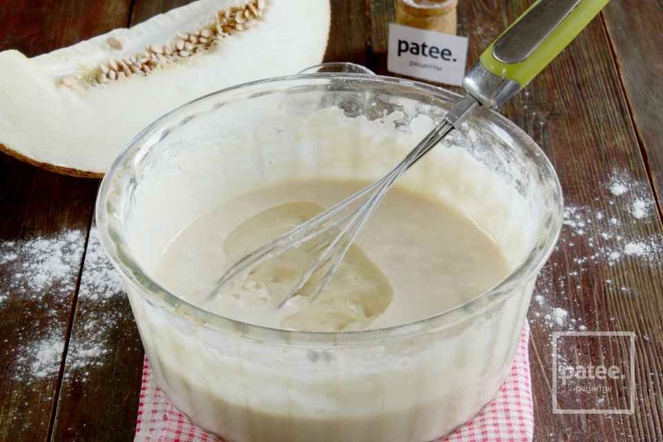 Оладьи с дыней - Шаг 7