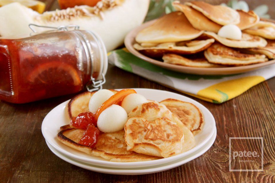 Оладьи с дыней - Шаг 10