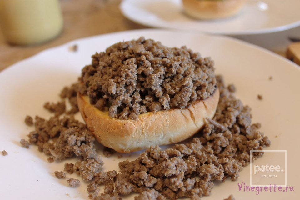 The Loose Meat Sanswich/ «Рыхлые» сэндвичи - Шаг 6